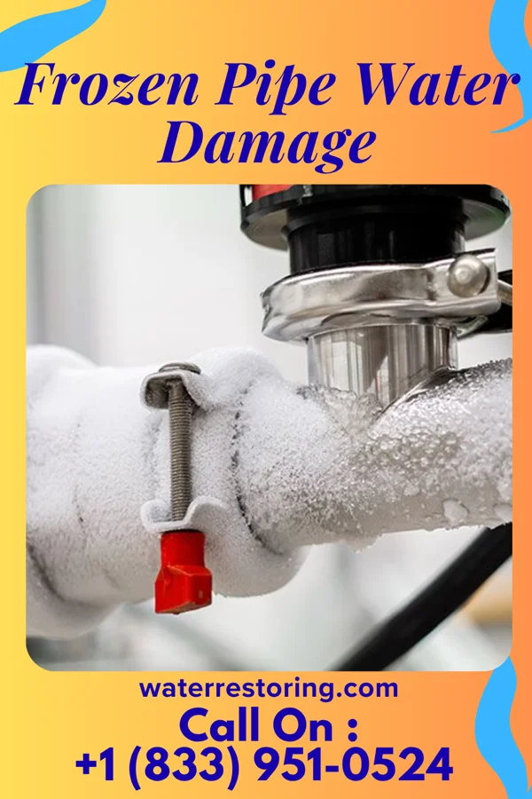 Frozen Pipe Water Damage in New Athens, OH